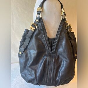 Joelle Hawkins Black Shoulder Bag